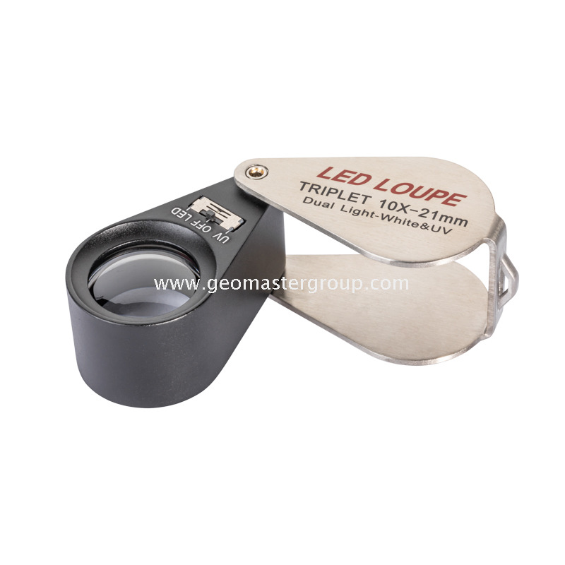 유리 LED 루페 (10x,21mm)