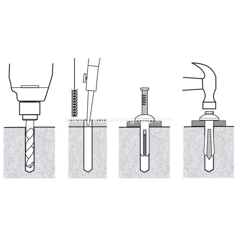 드라이브 핀 앵커(53mm)